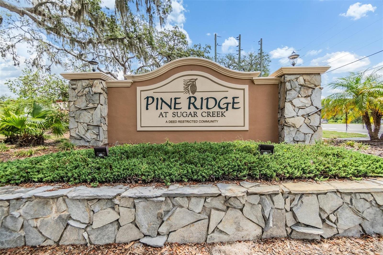 Welcome to Pine Ridge 55+ Community.