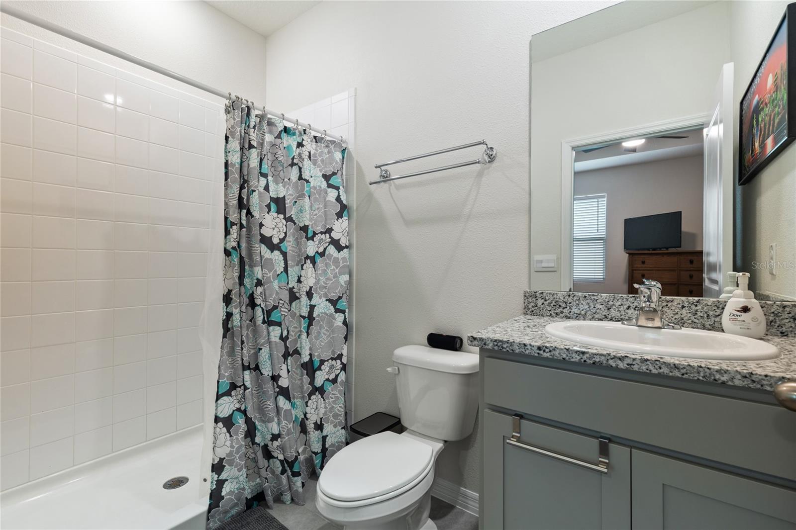 Private bathroom connected to Multigenerational room.
