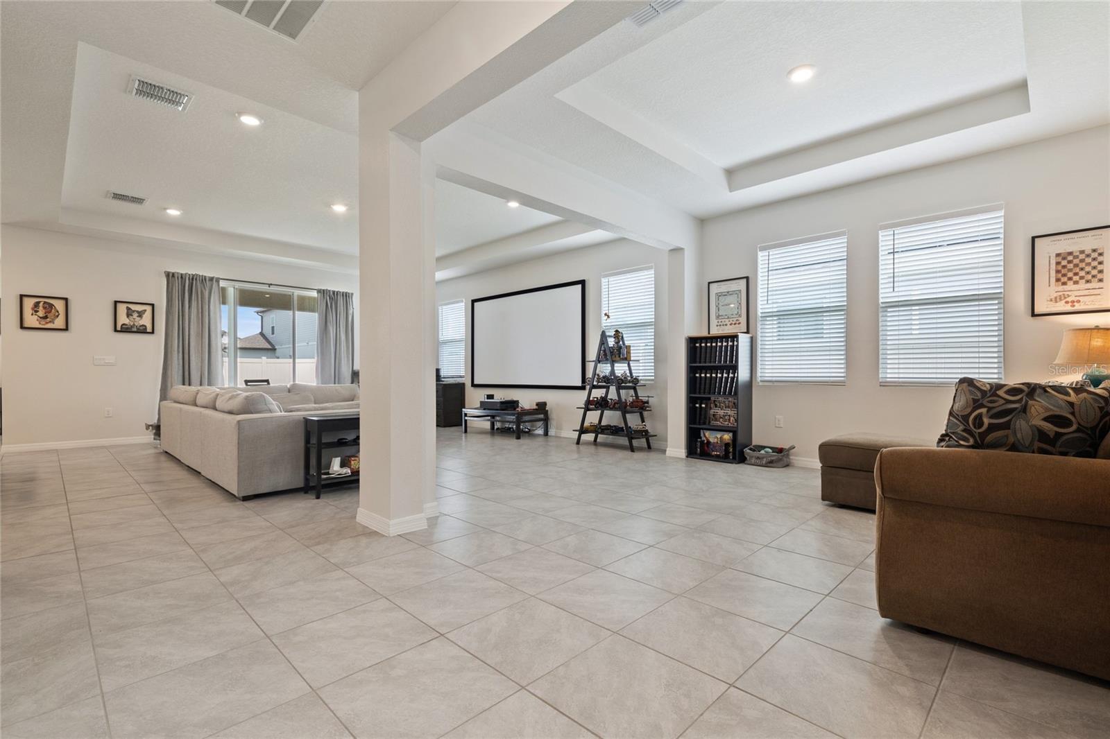 Plenty of room for entertaining.