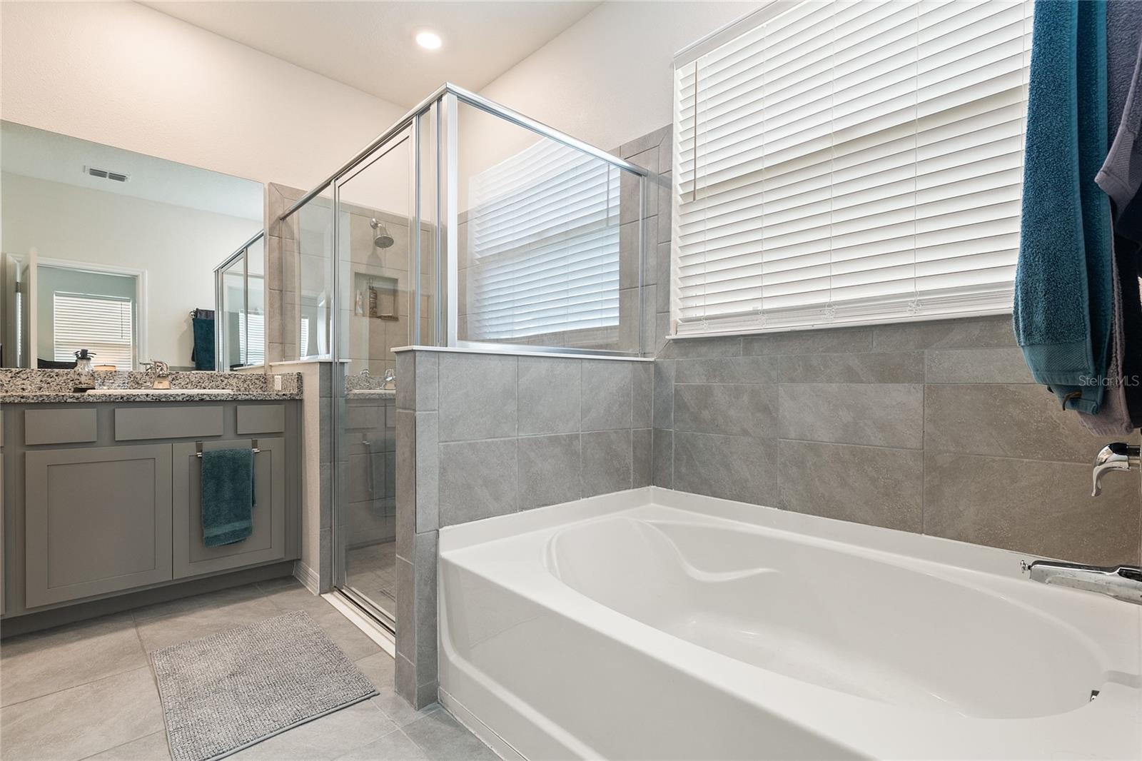 Primary master bathroom.