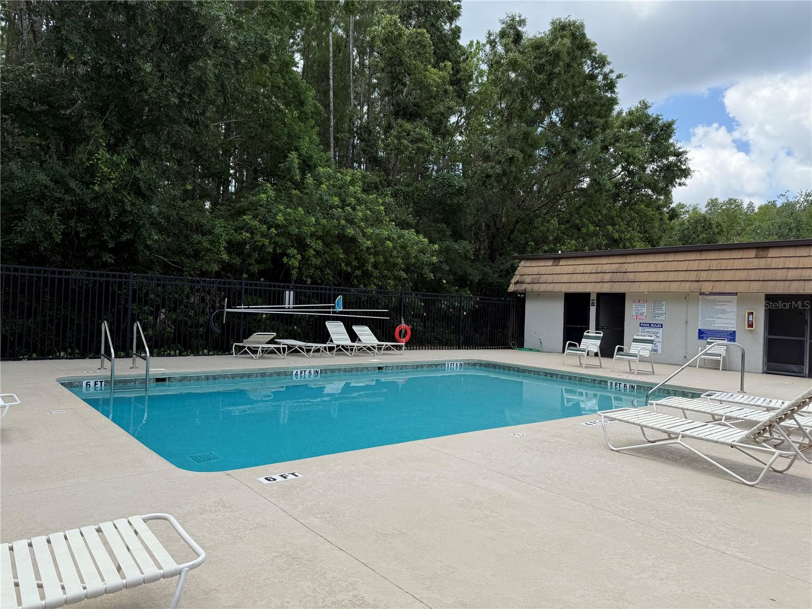 Community pool.