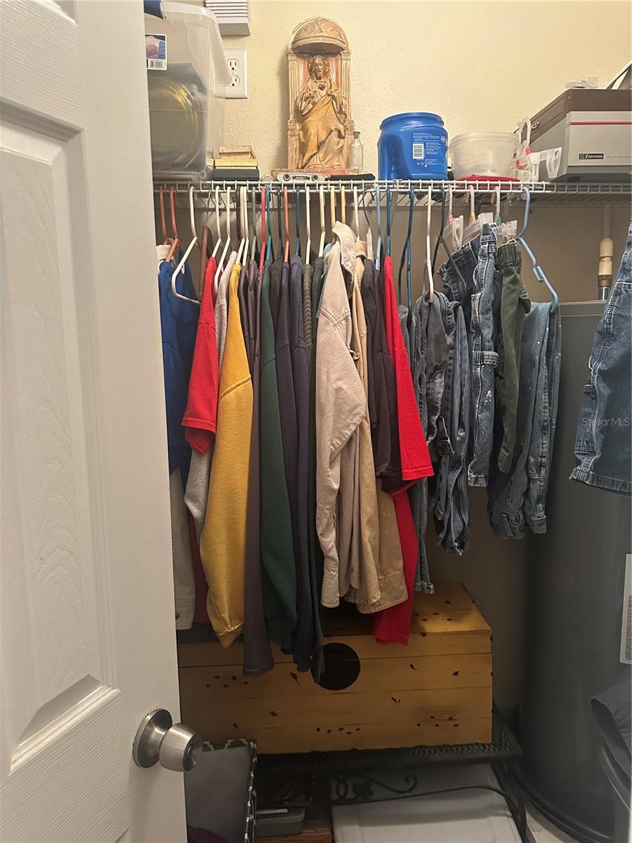 Primary Bedroom Walk in Closet