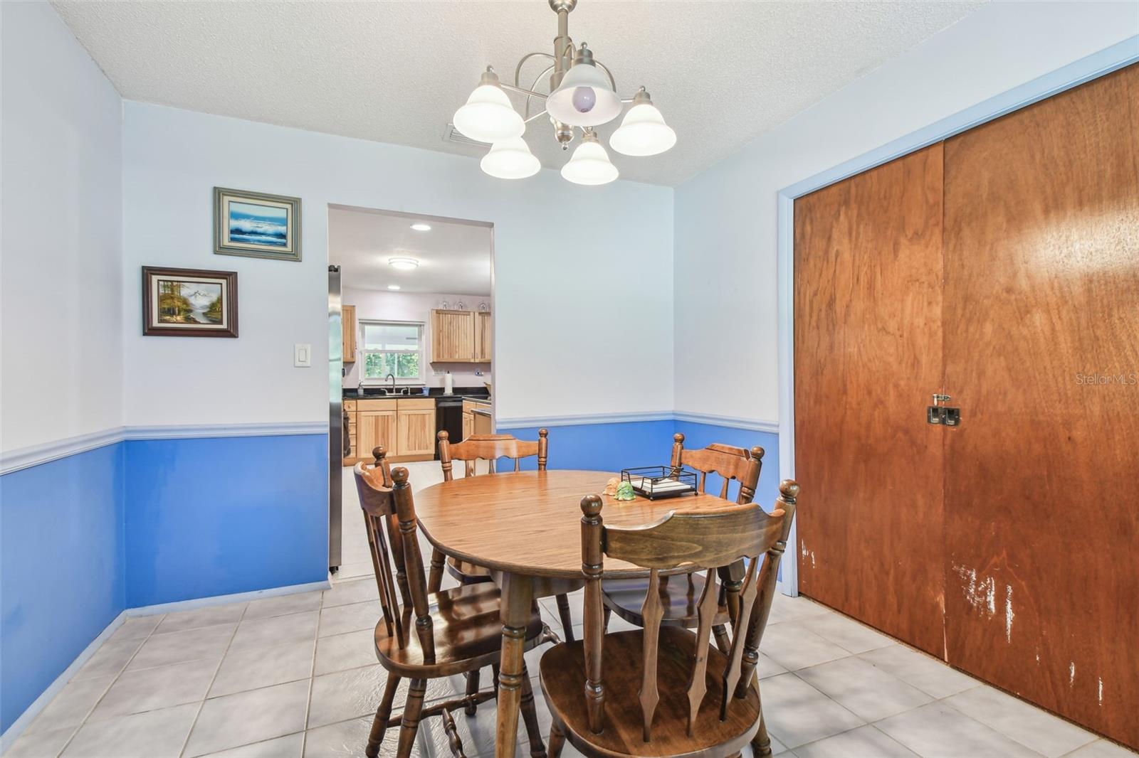 Formal Dining Room W/pocket door access to Formal Living Room