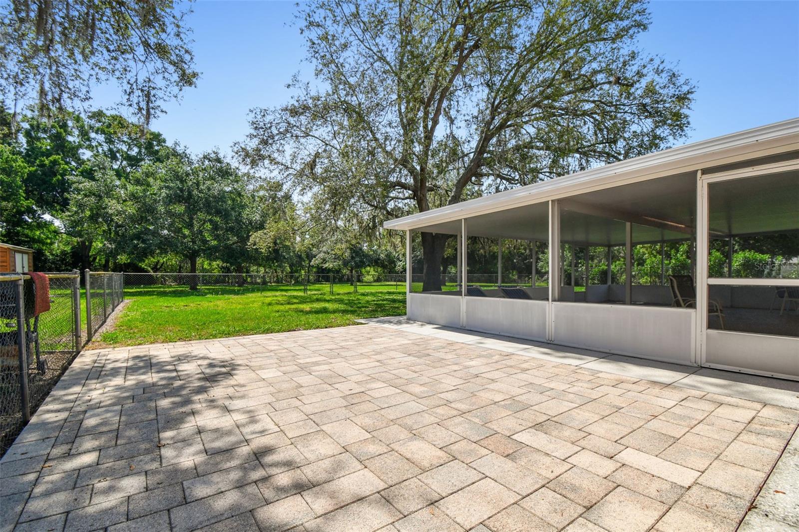 Pavered Patio