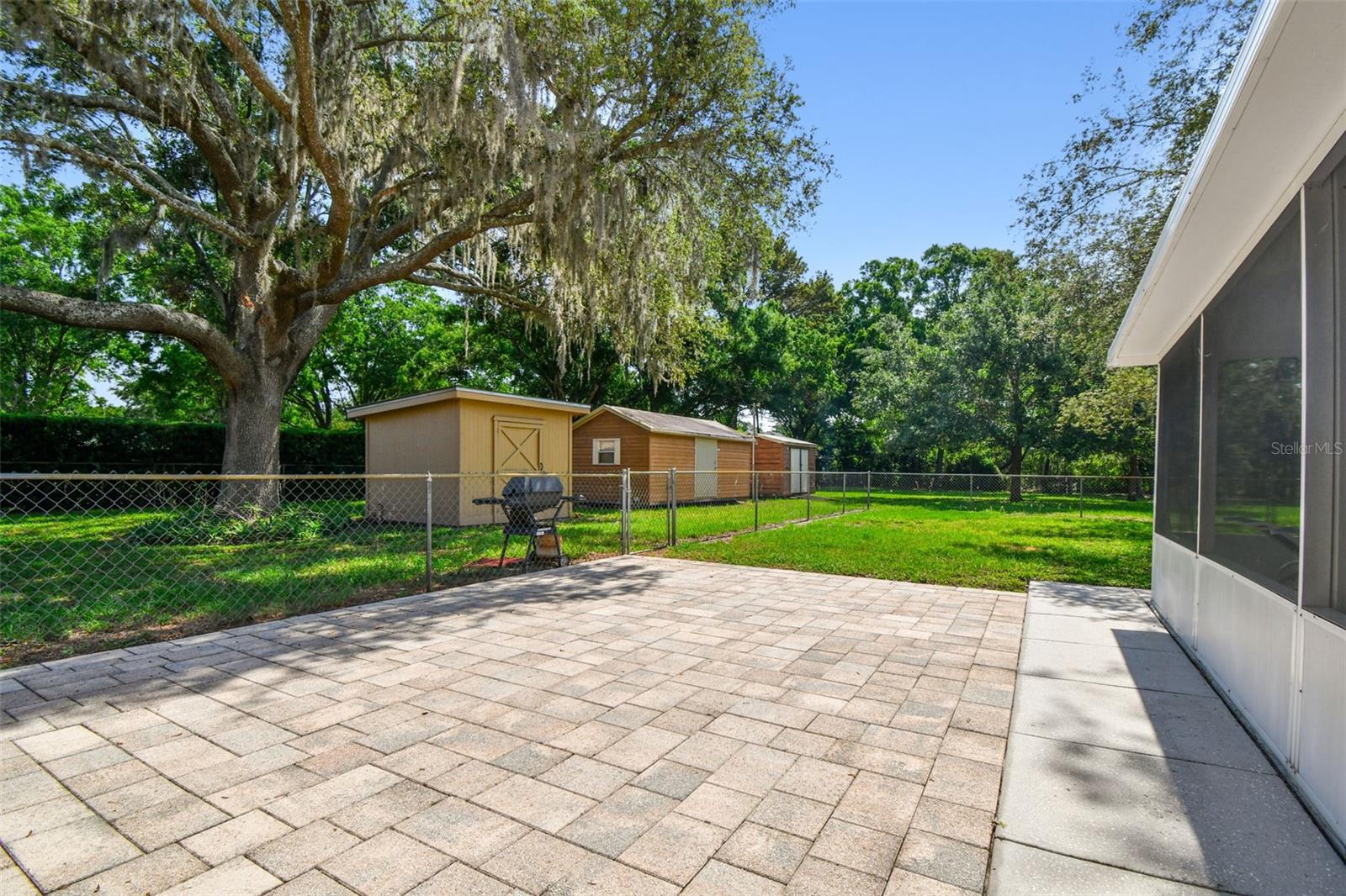 Pavered Patio