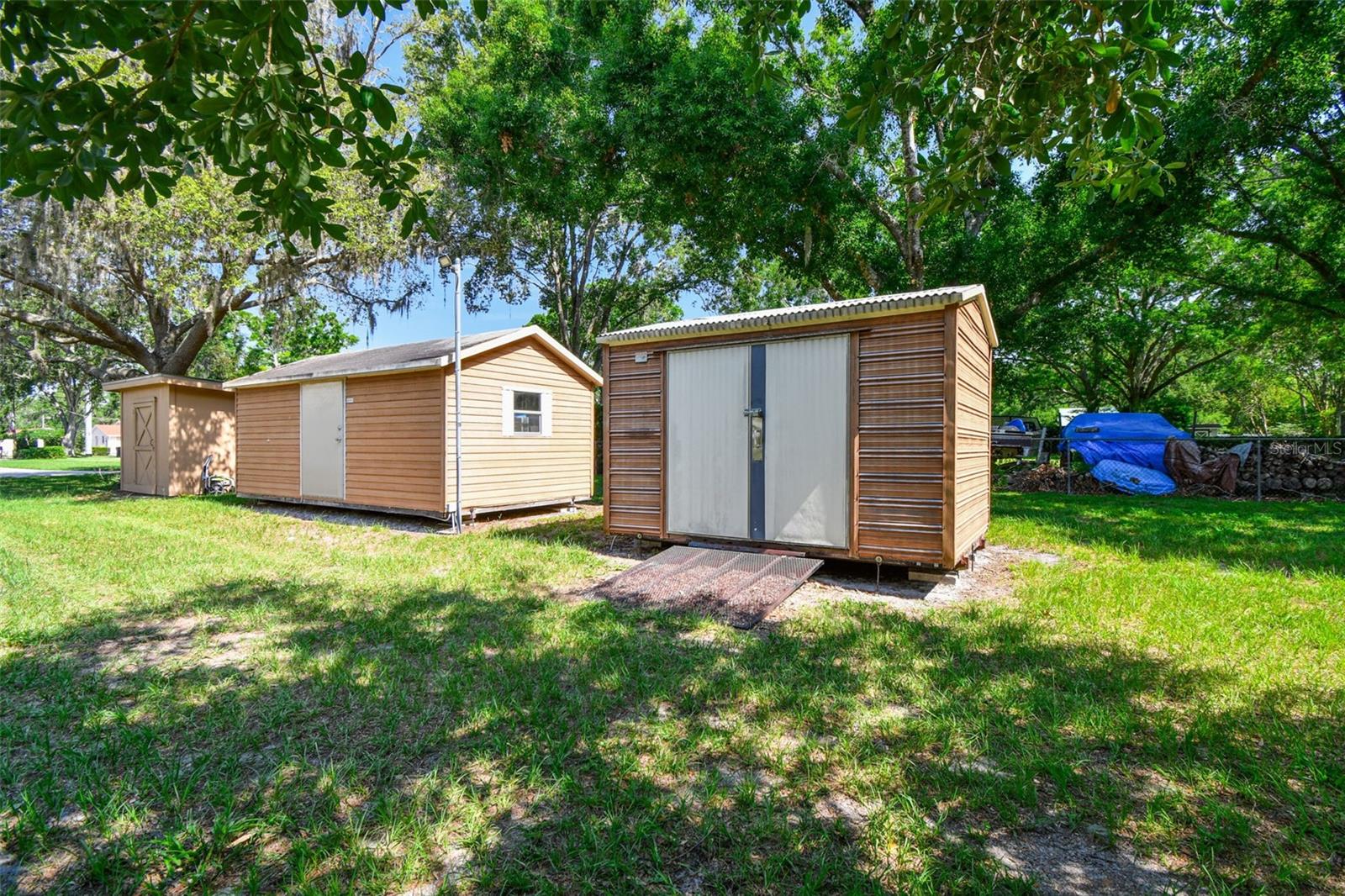 Pump Shed & 2 Additional Powered Sheds
