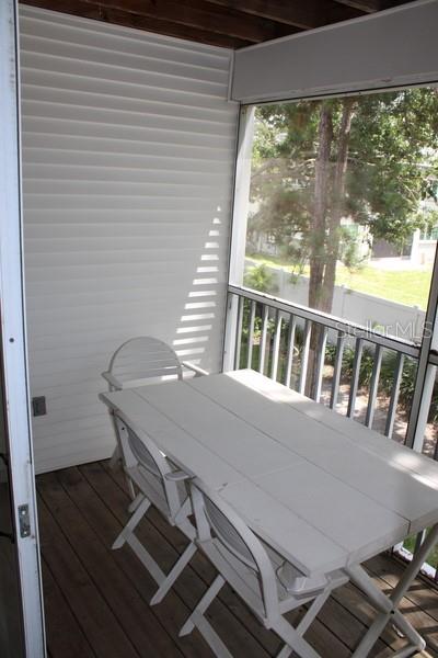 Patio second floor