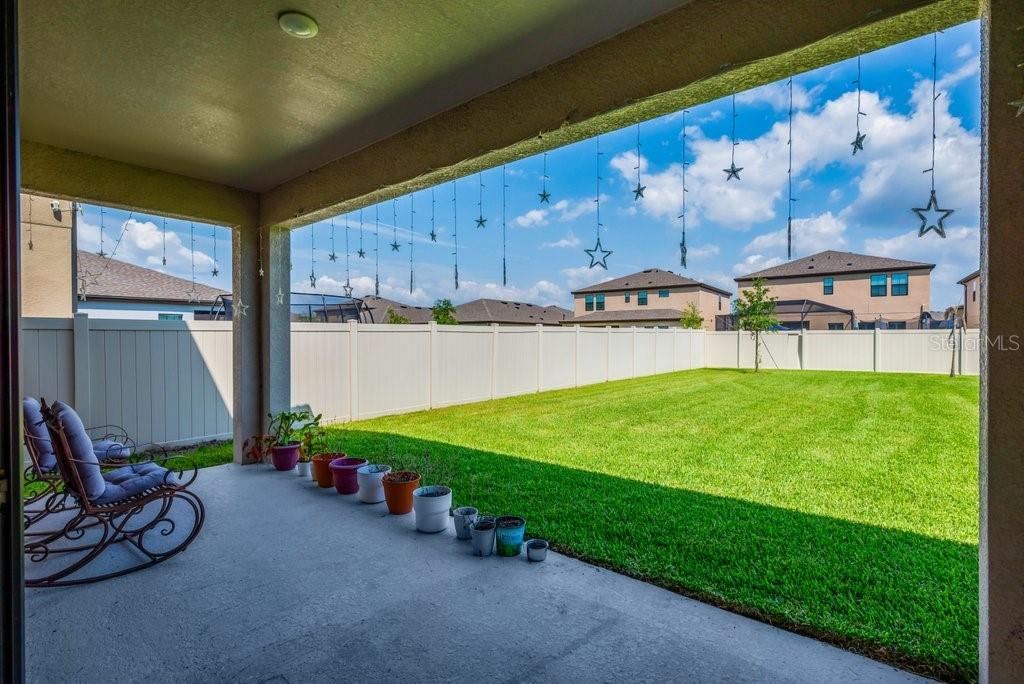 Covered patio