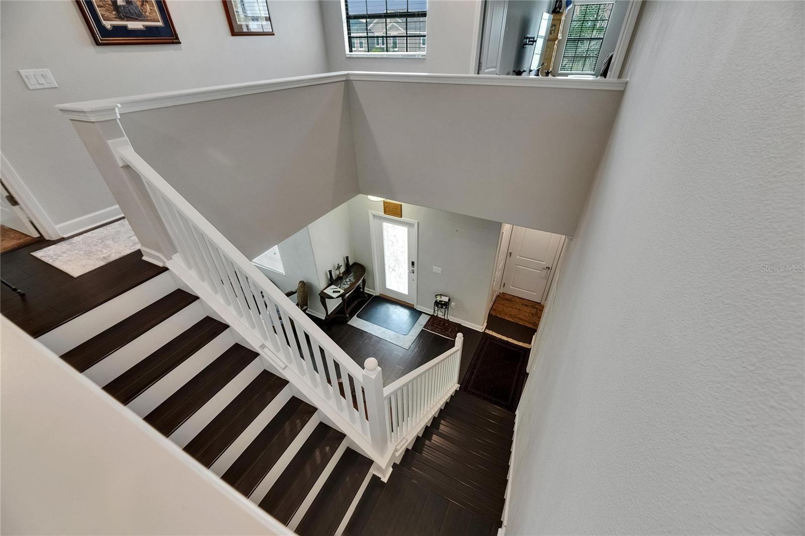 View below to downstairs