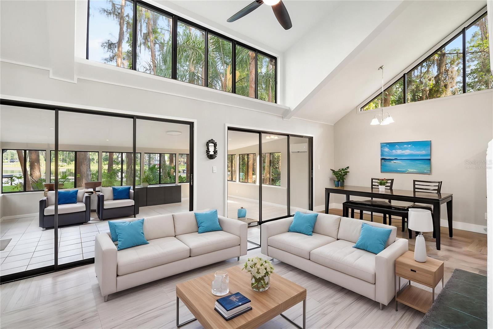 Great Room - Virtually Staged