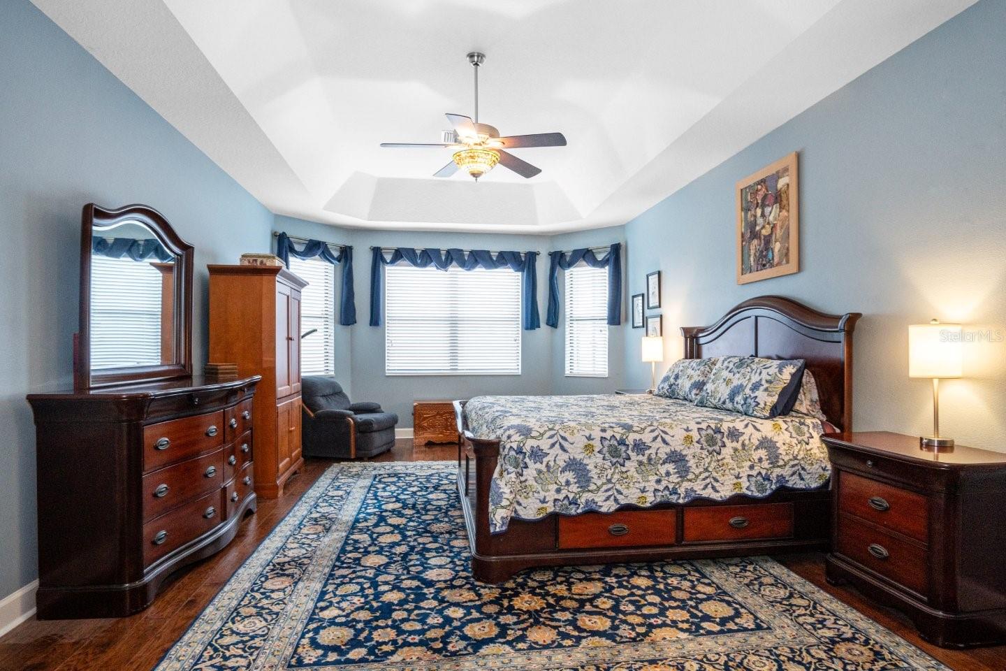 Sitting Area in Bedroom for Desk or Fitness