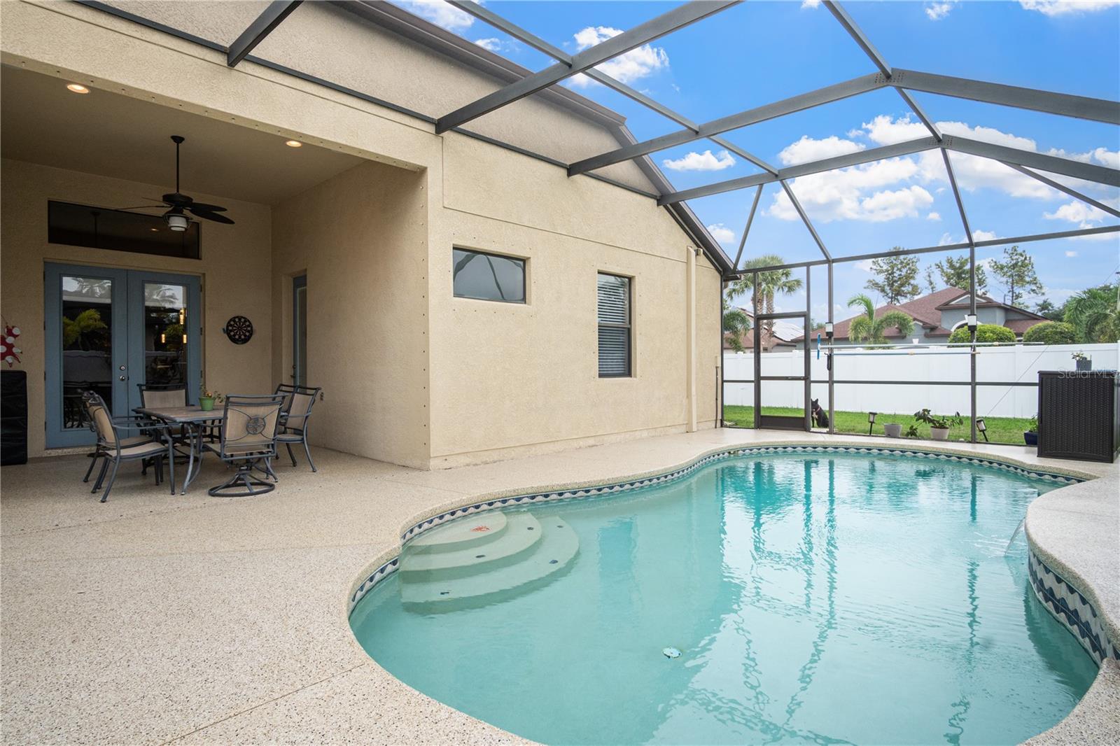 Entertaining Pool Area
