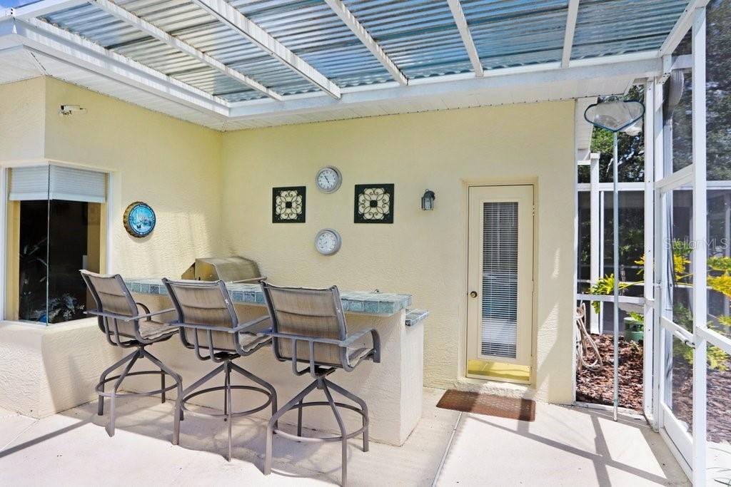 Outdoor kitchen ready for your upgrades
