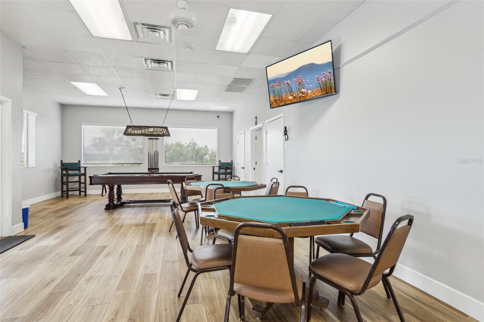 Billiard & card tables