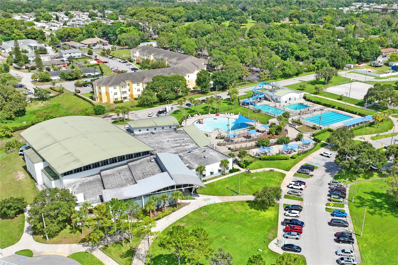 New Port Richey Aquatic Center and Courts