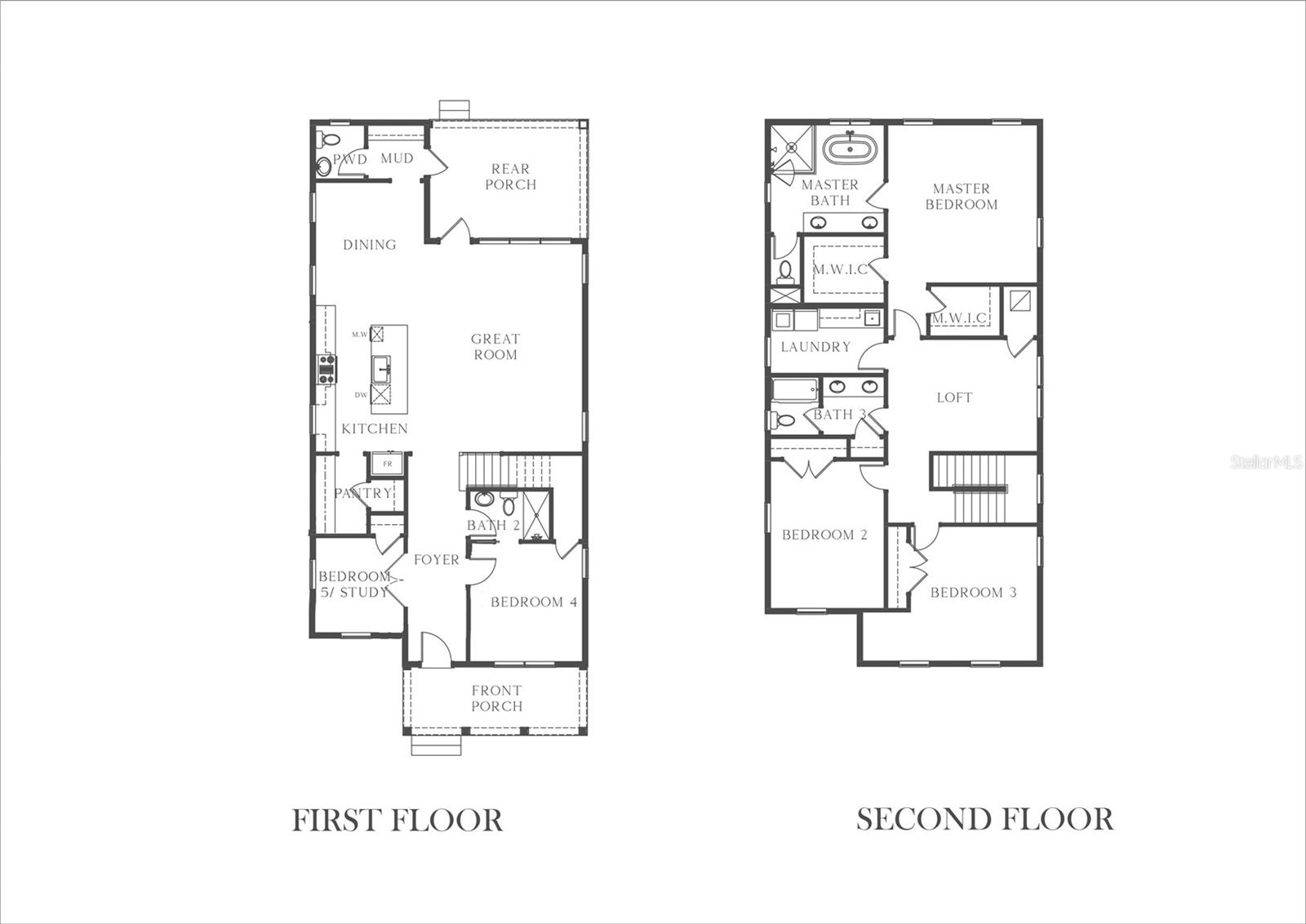 'Seaside' Floor Plan