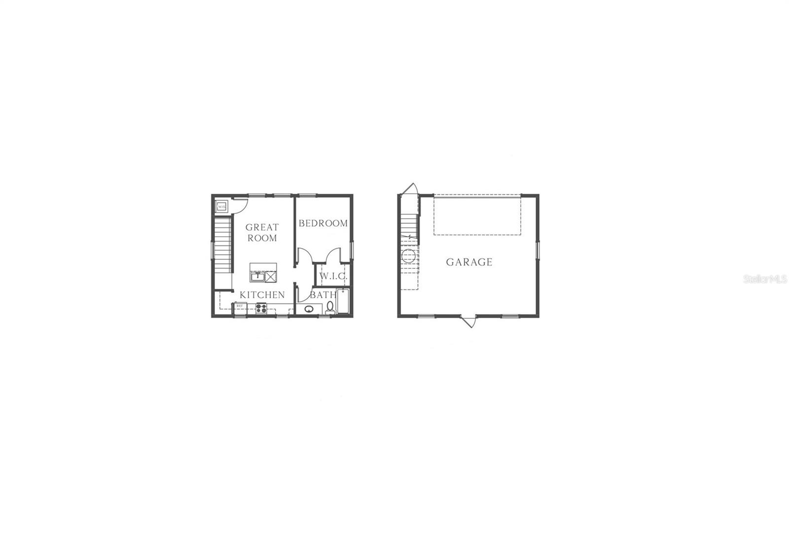 ADU & Garage Floor Plan