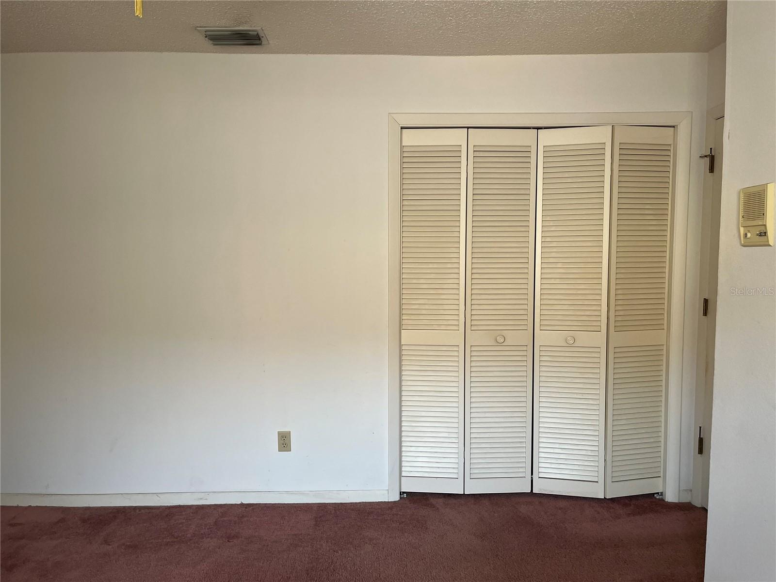 Closet in Bedrooms 2 and 3 each