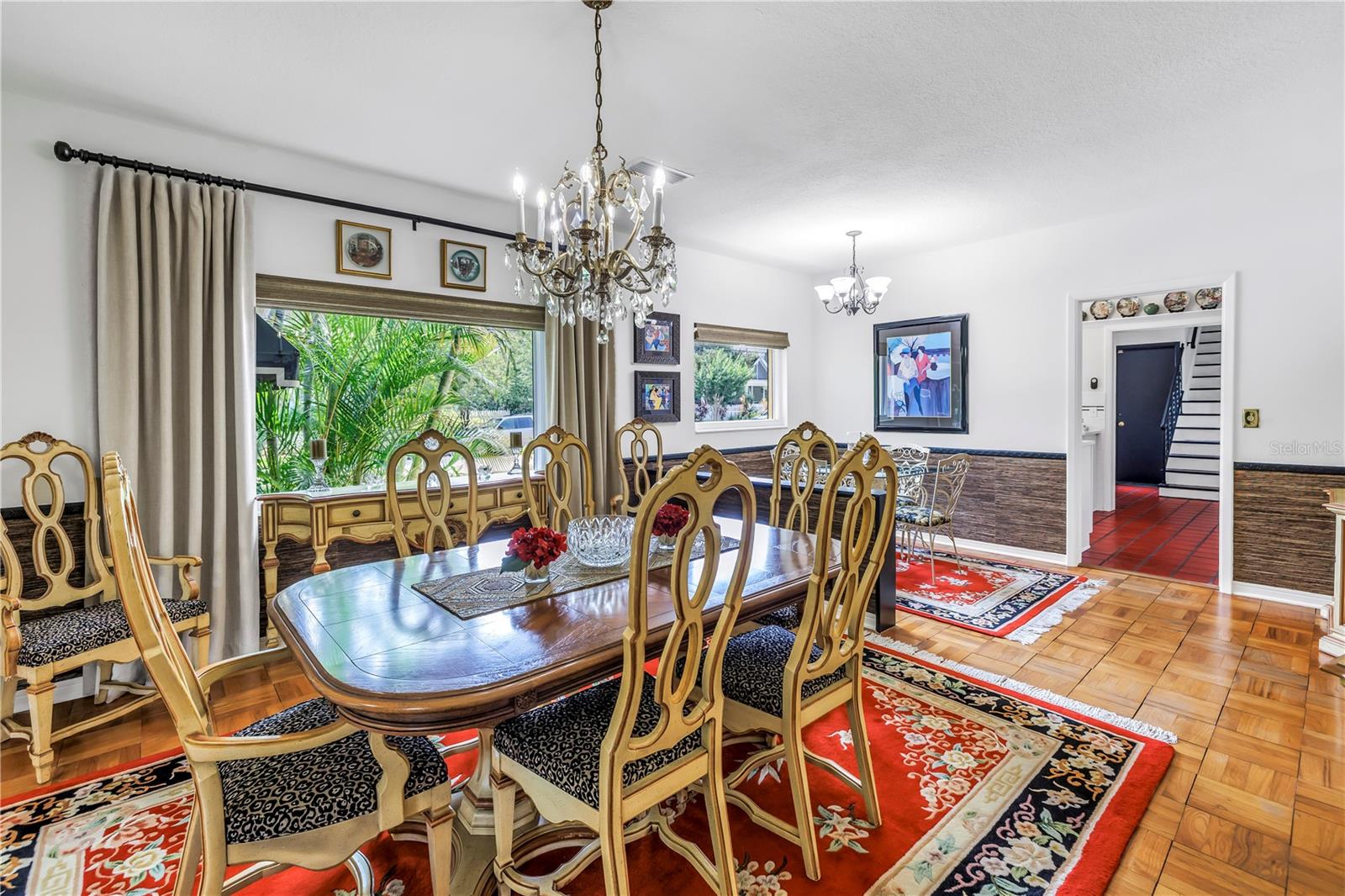 Dining area.