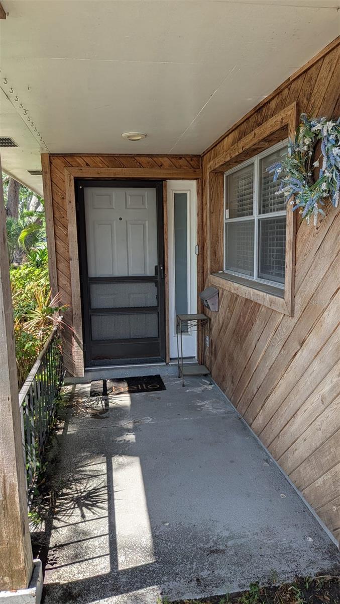 Front entrance