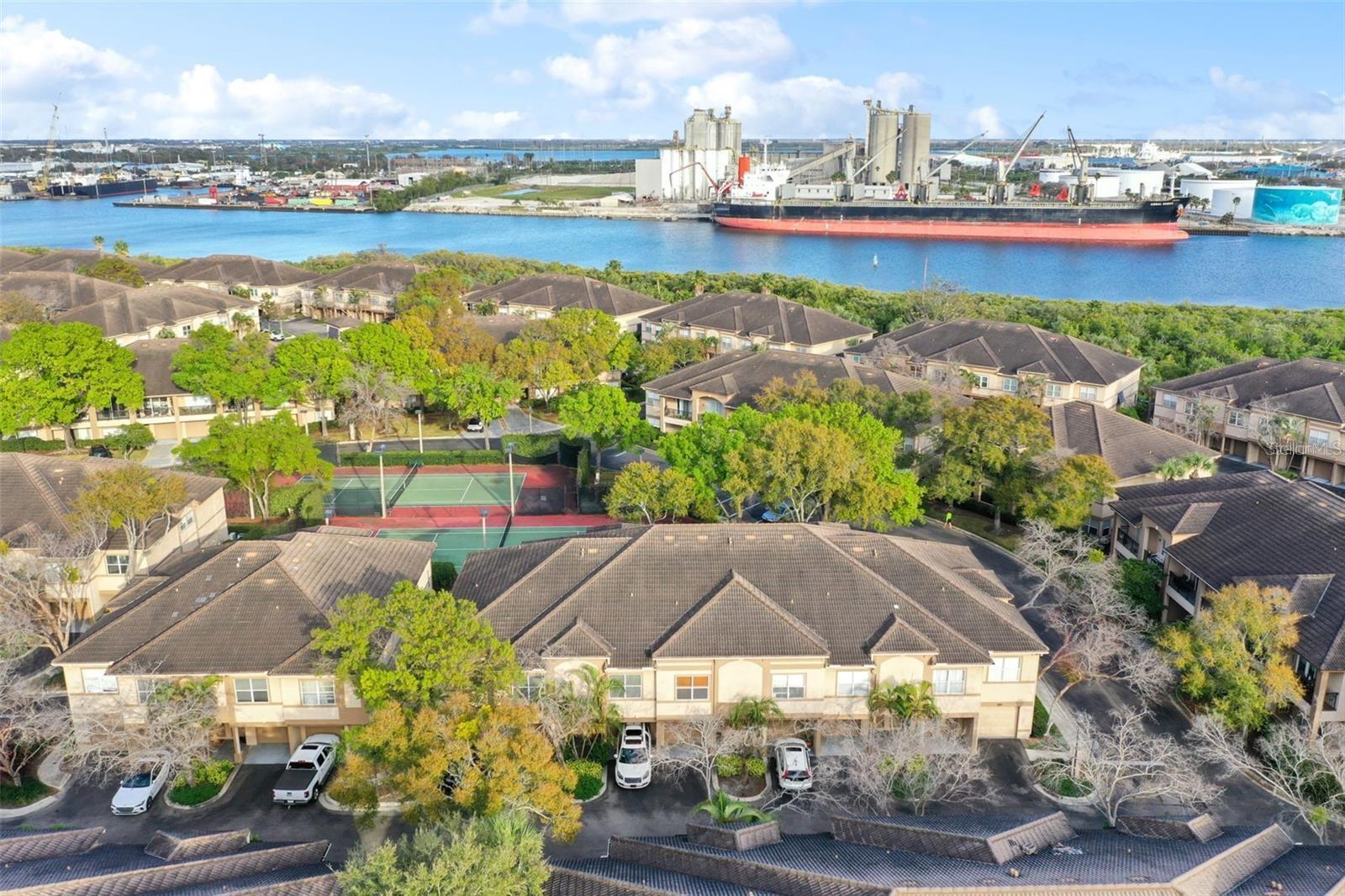 Island Walk Aerial View