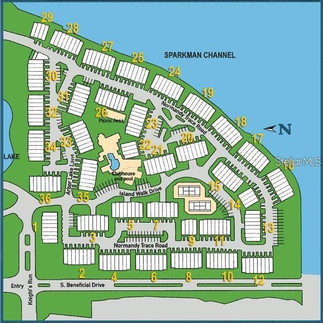 Island Walk Map