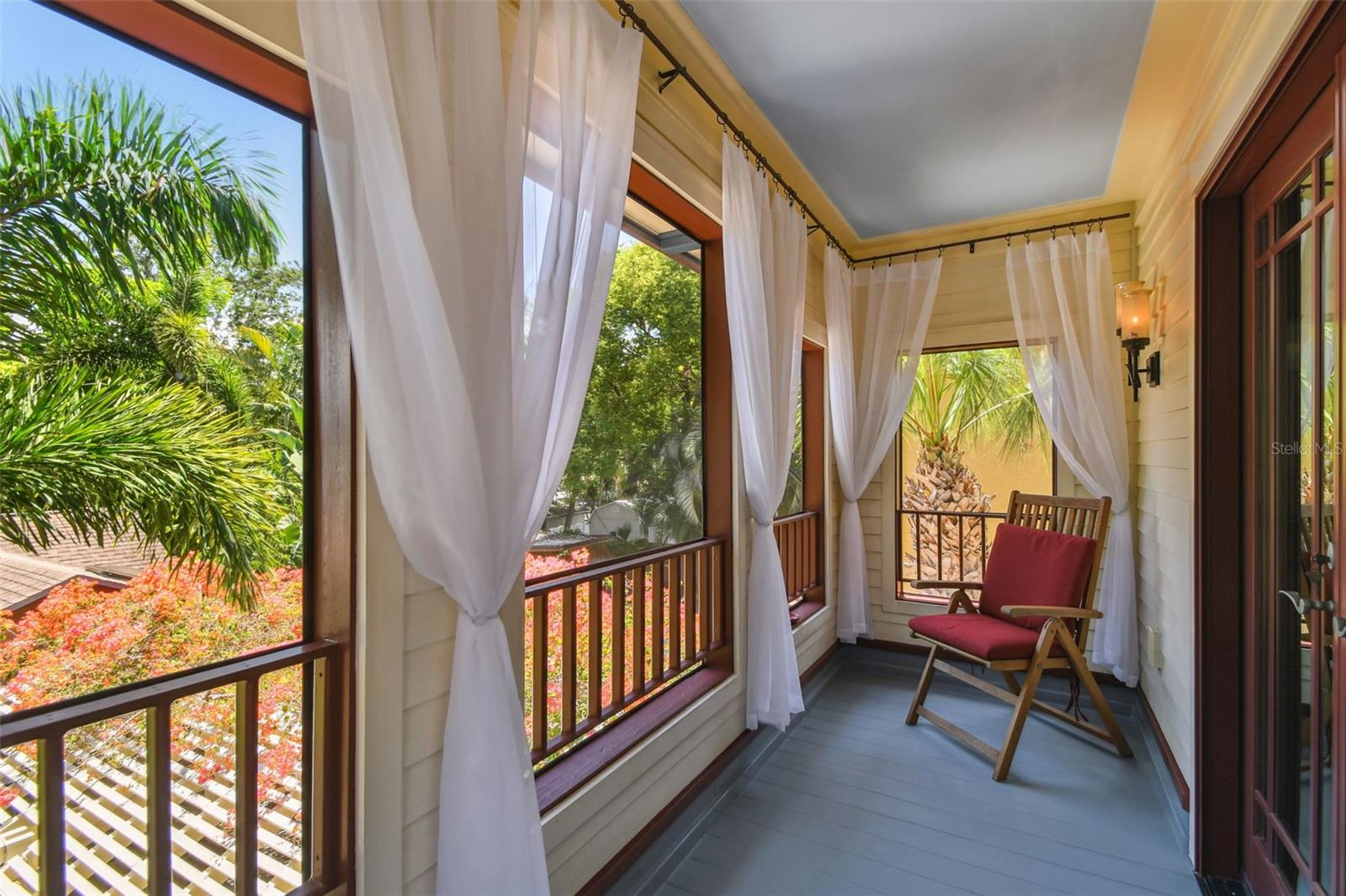 Private Balcony off Primary Bedroom (Second Floor)