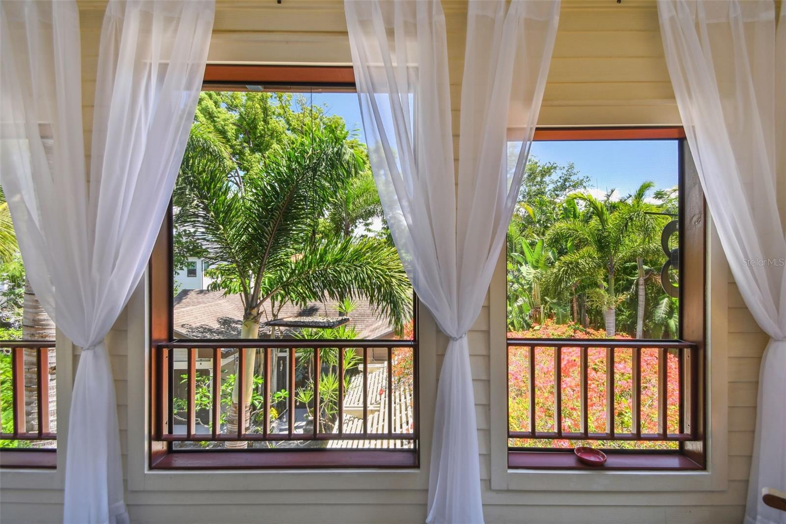 Private Balcony off Primary Bedroom (Second Floor)
