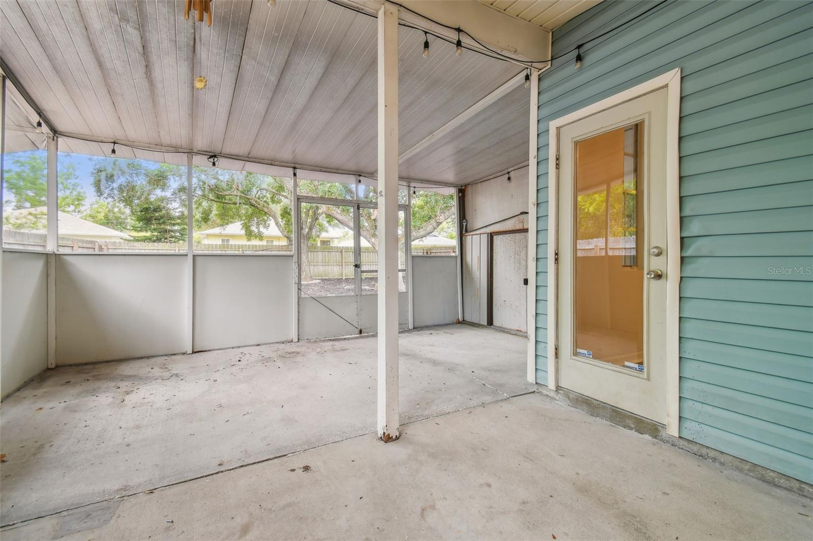 Back Patio