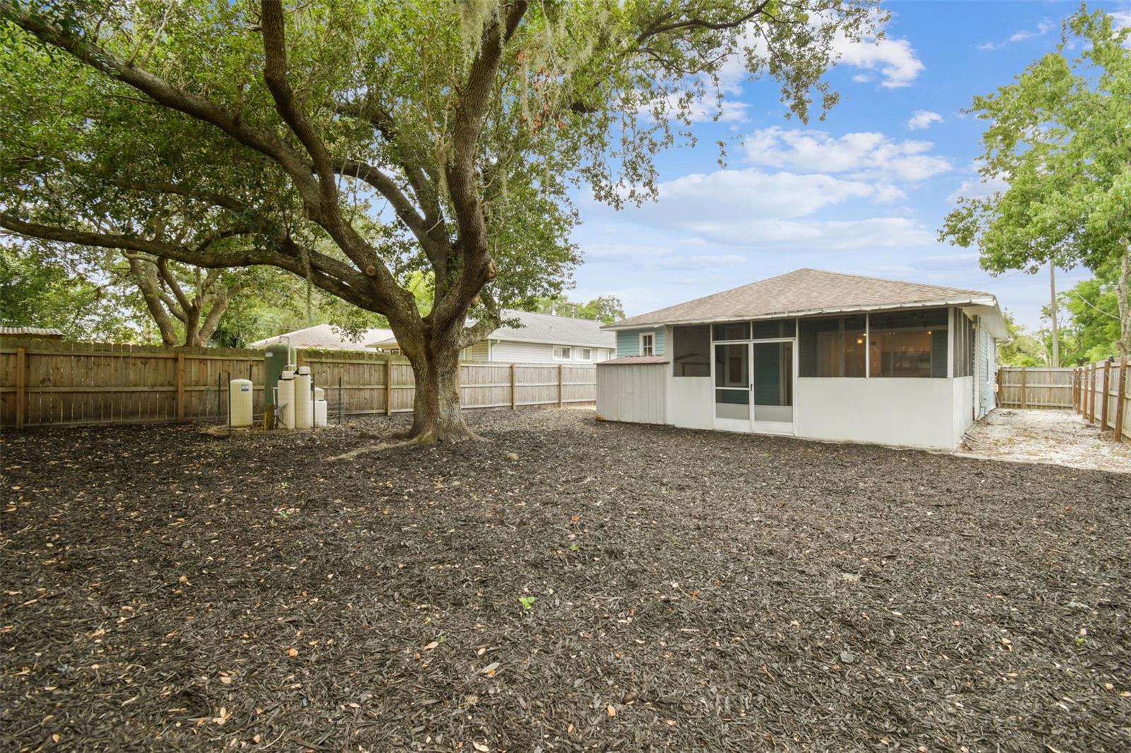 Oversized Backyard