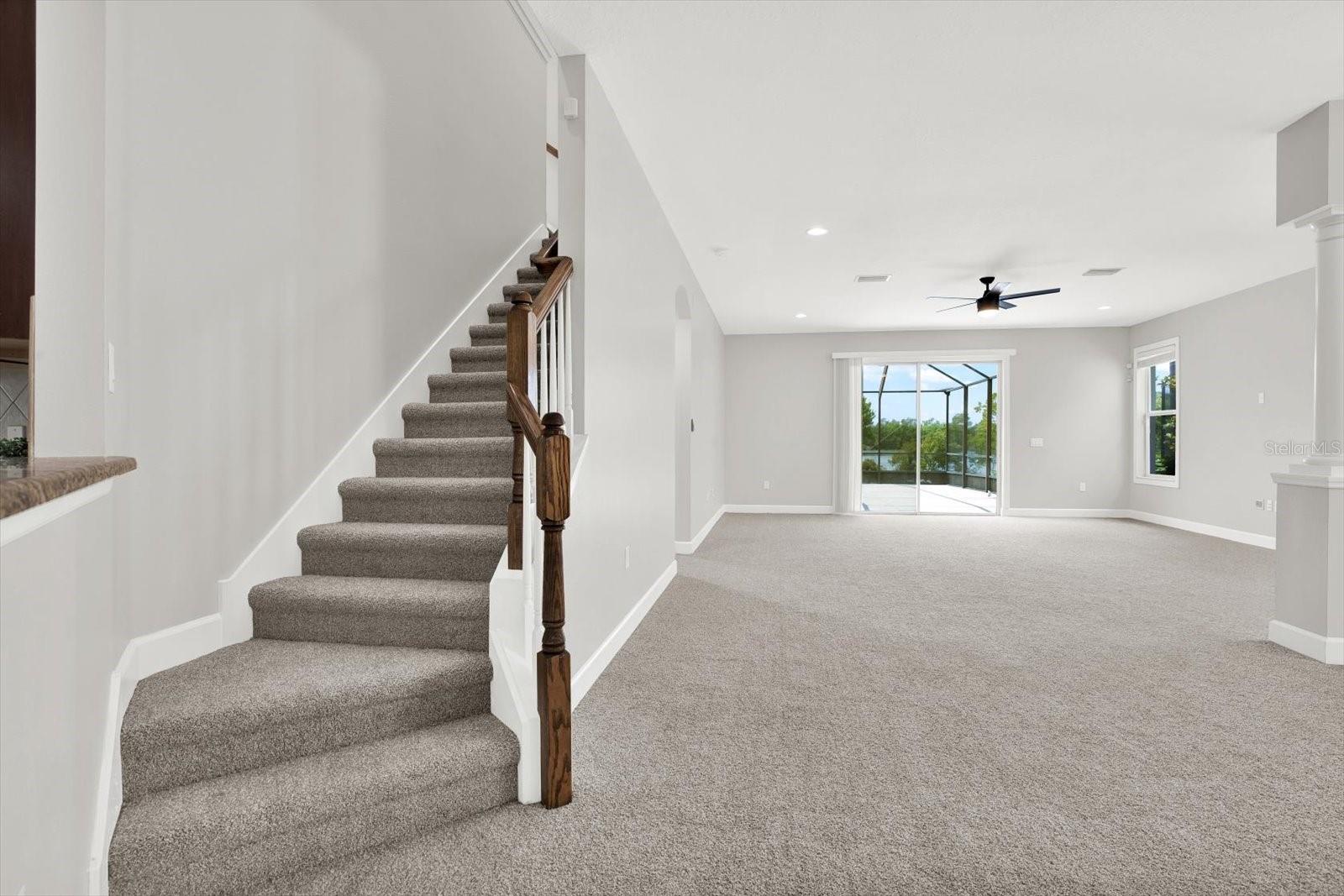 Open floor plan