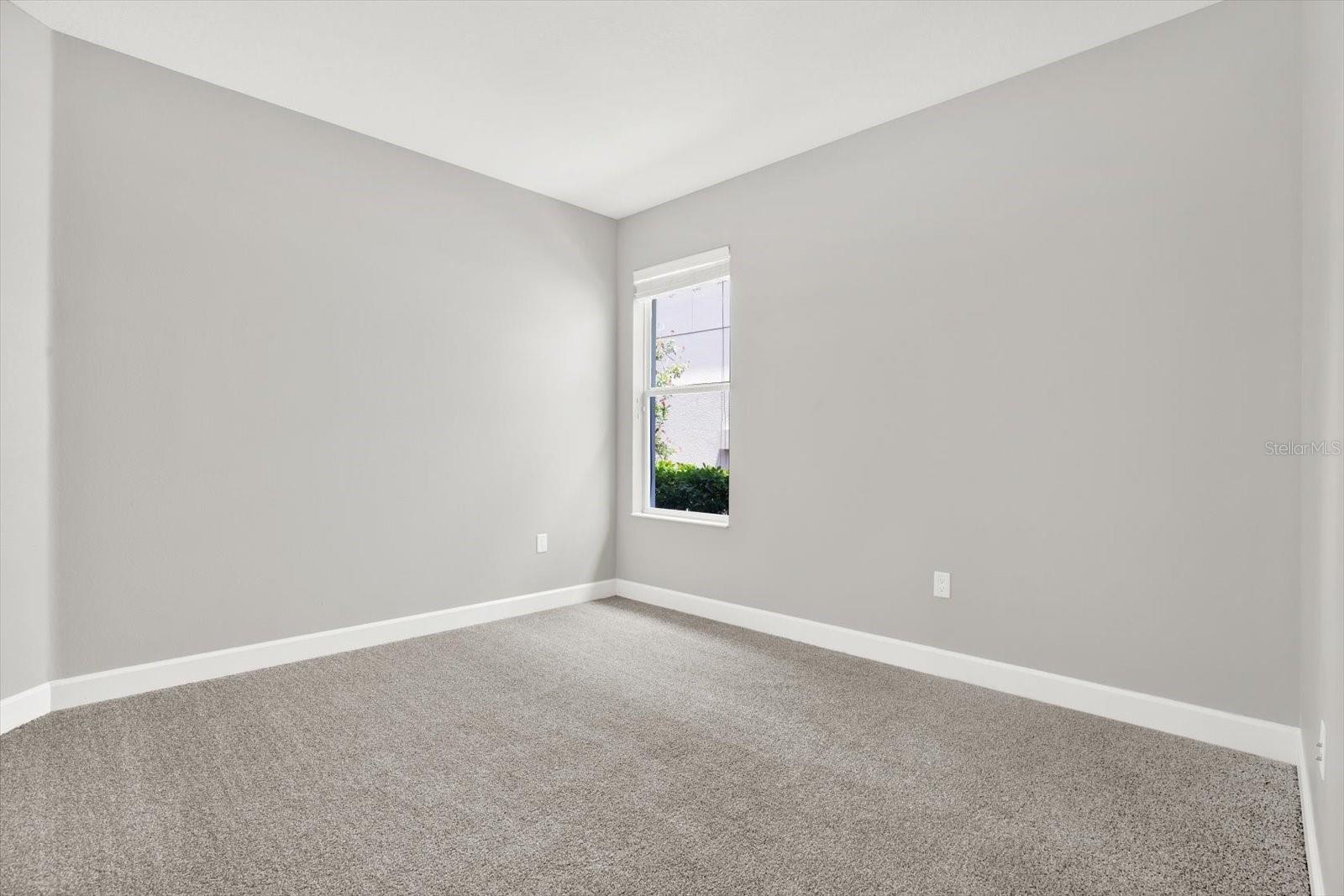 Bedroom 3 is on the other side of the bathroom