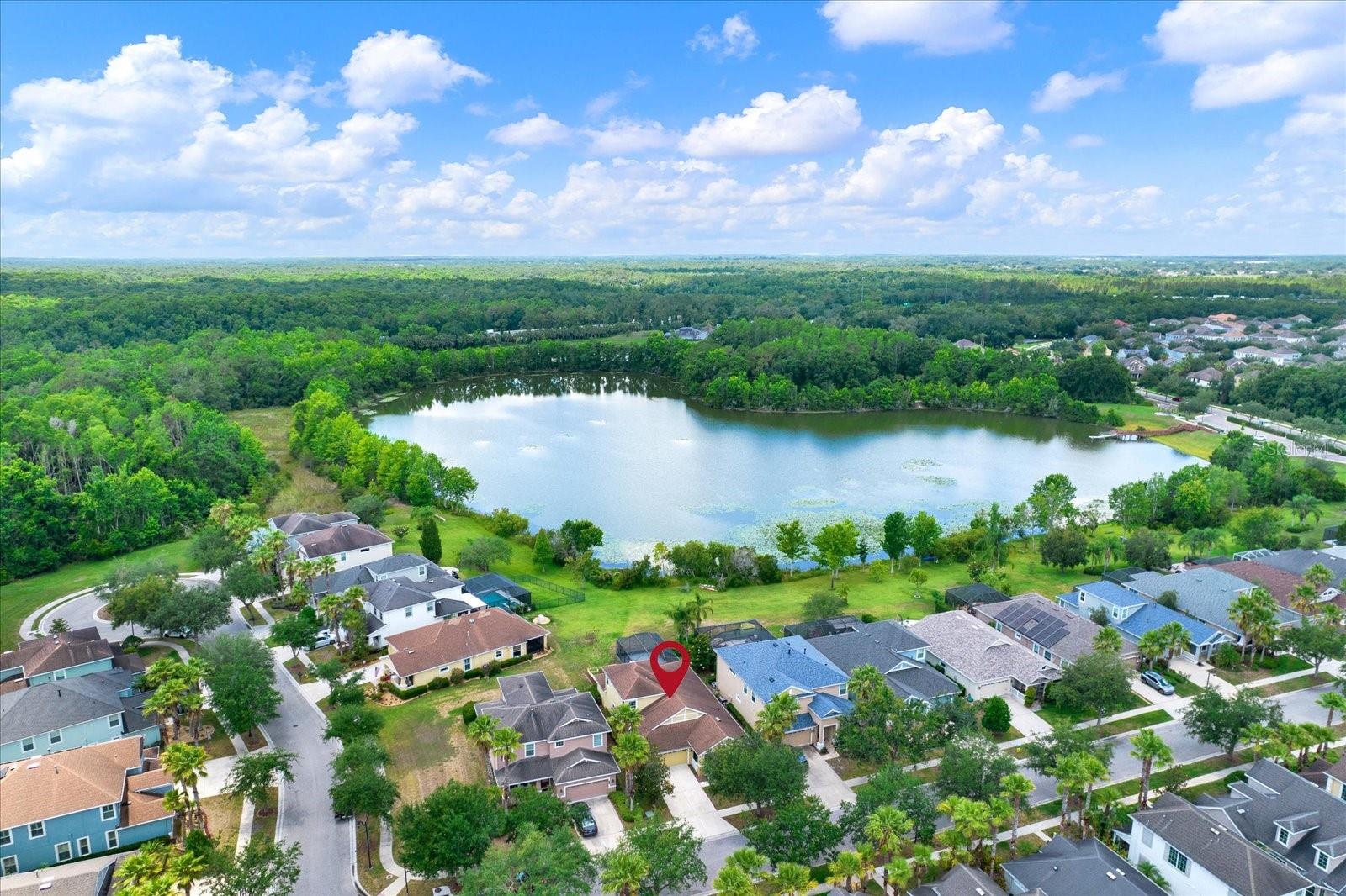 Home has great view of Lake Hampton