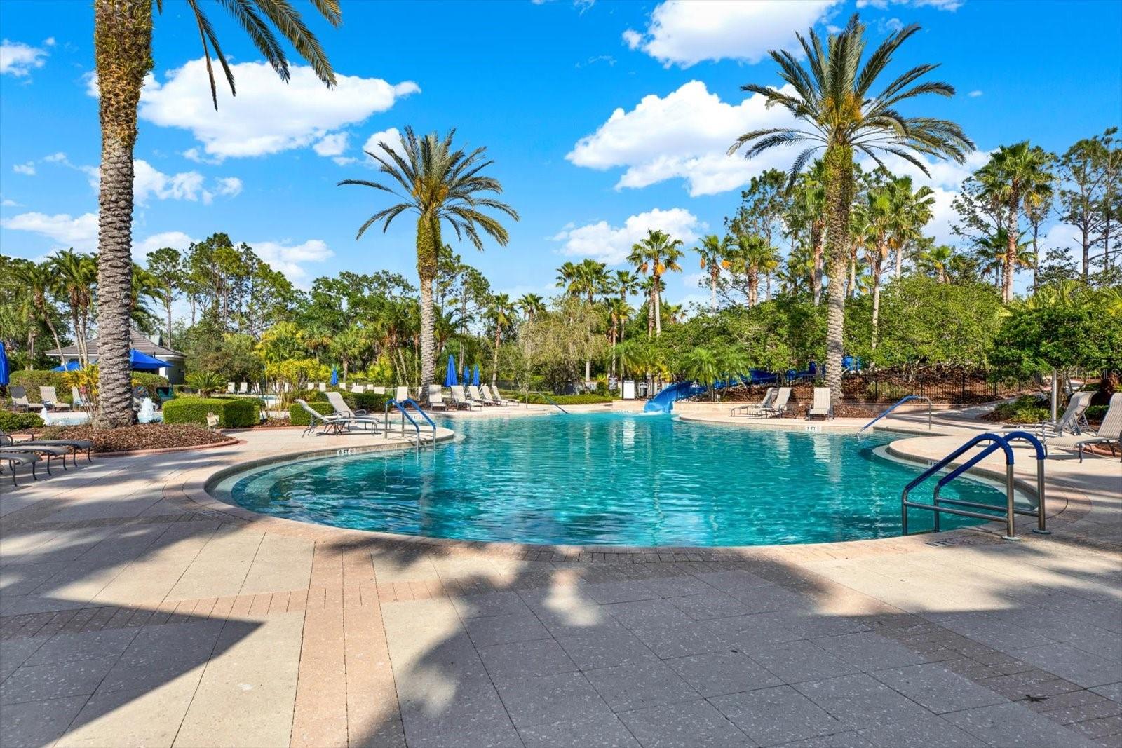 Resort-style Lagoon Pool