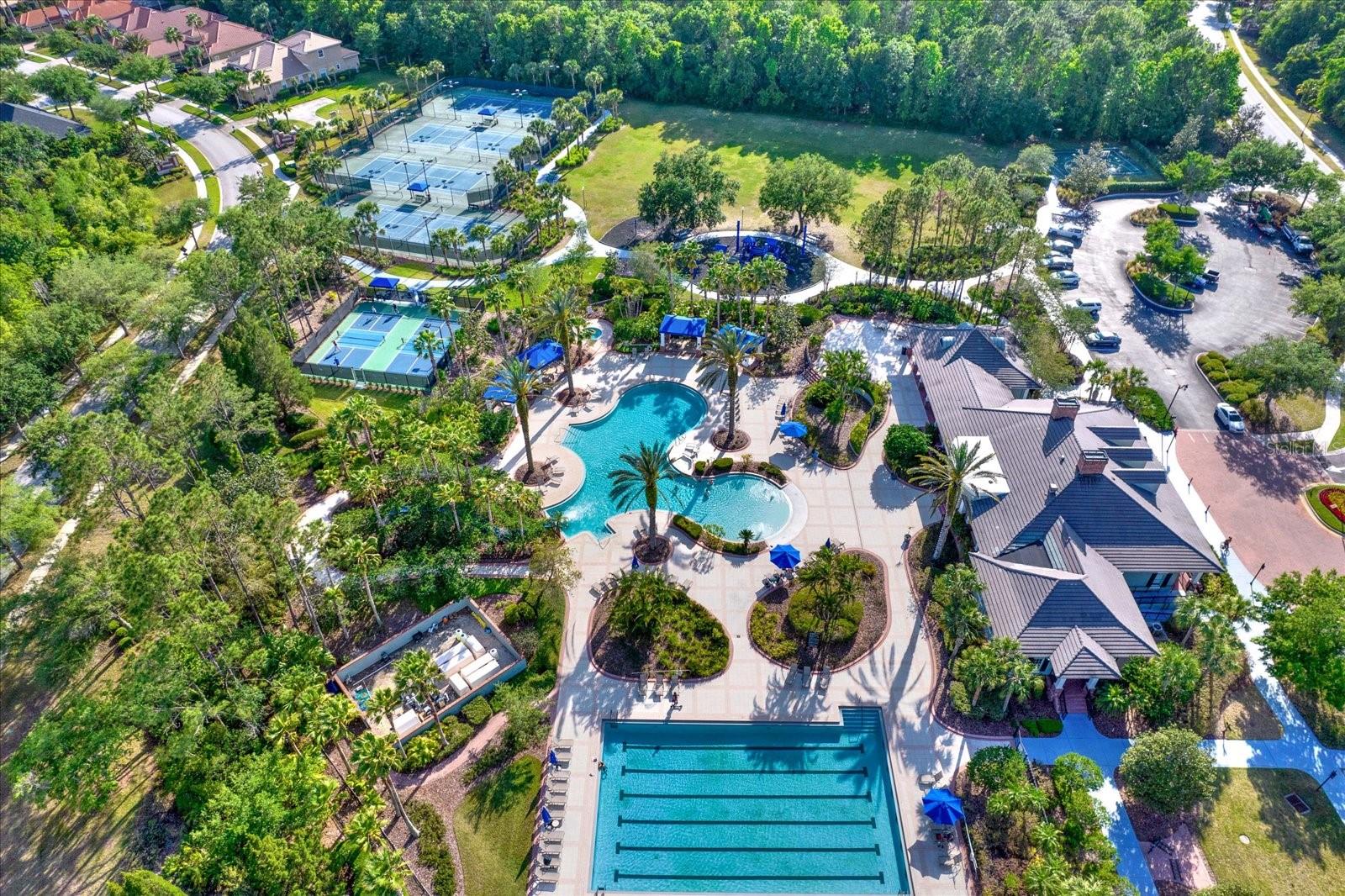 Another view - 2 Pickleball Courts to the left