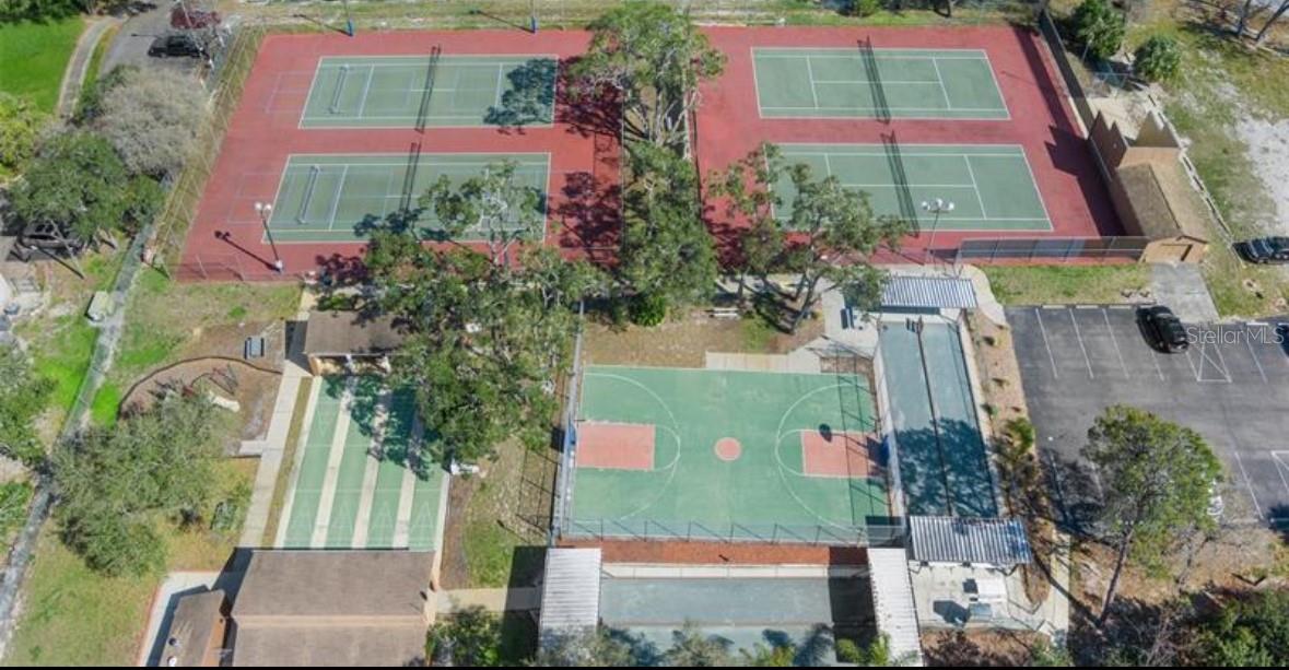 Tennis courts