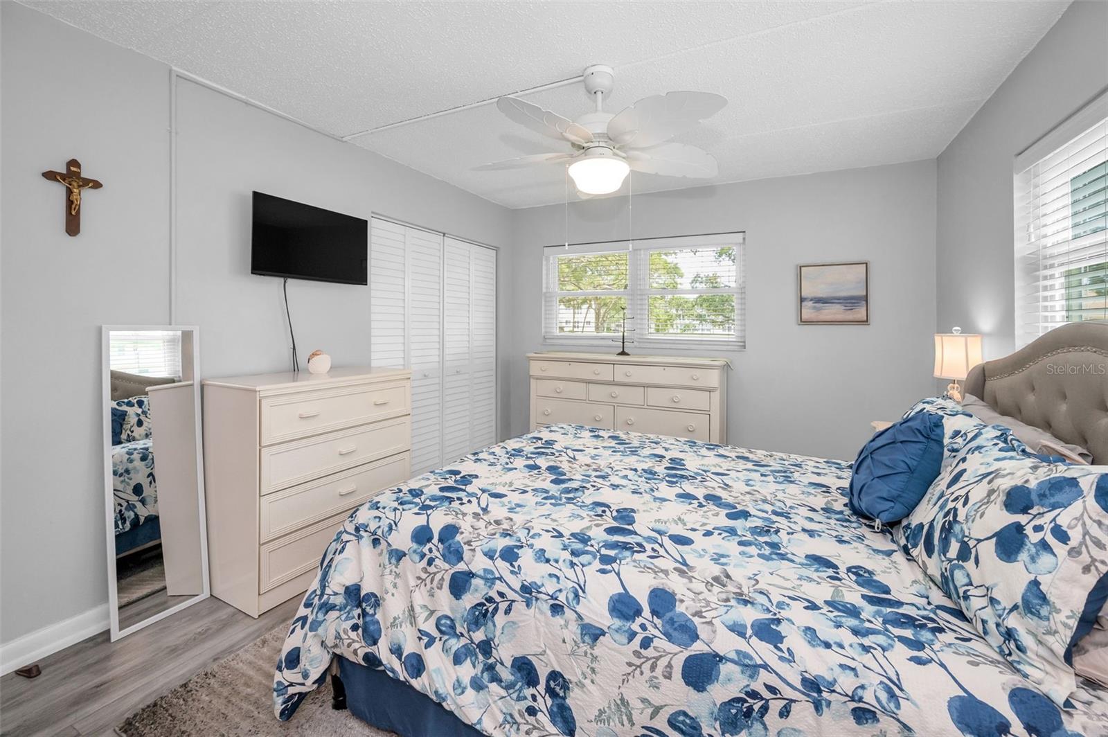 Newer built in closet doors
