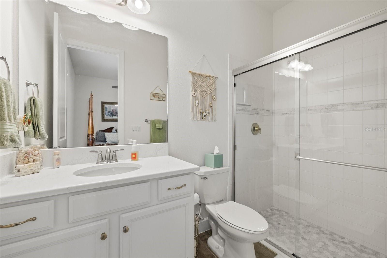 Guest bathroom 2 with walk in shower
