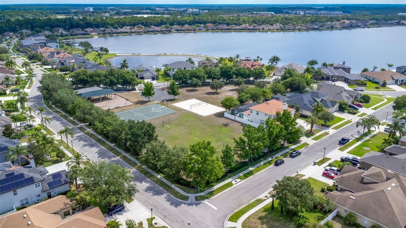 Community Park: Basketball, Soccer Field, Volleyball Court