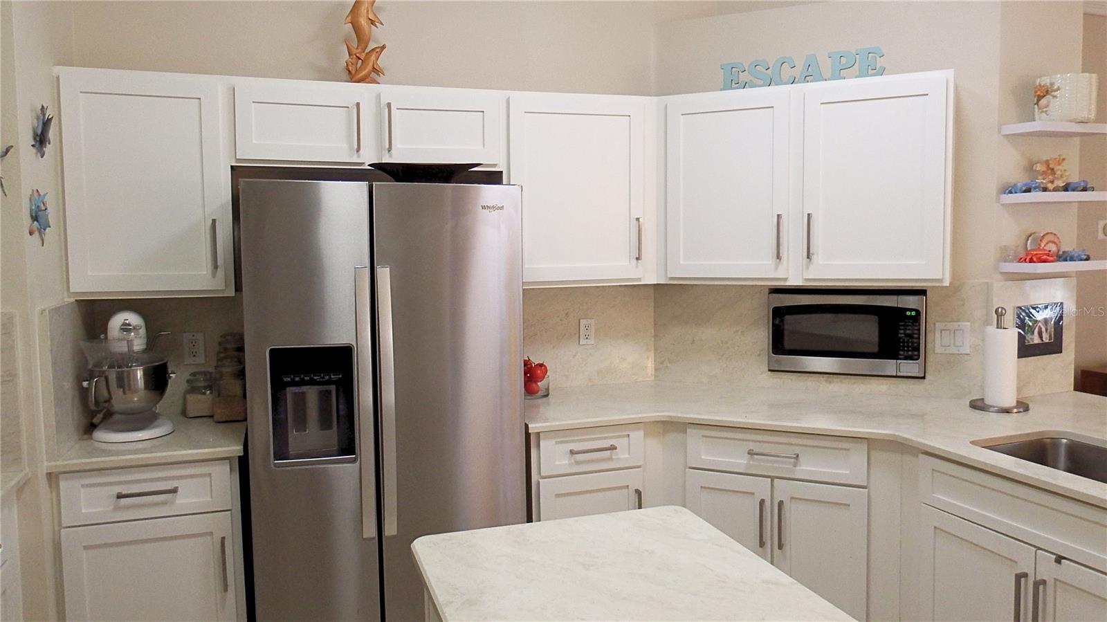 Quartz Countertops and Backsplash