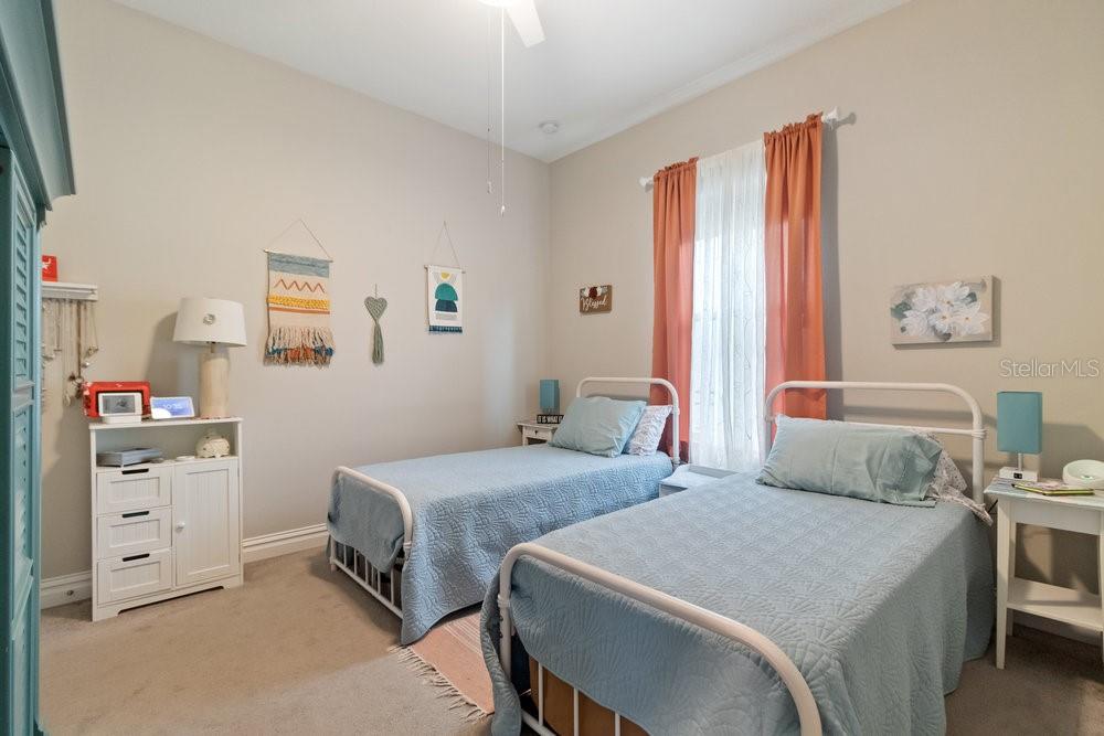Bedroom within in the in law suite