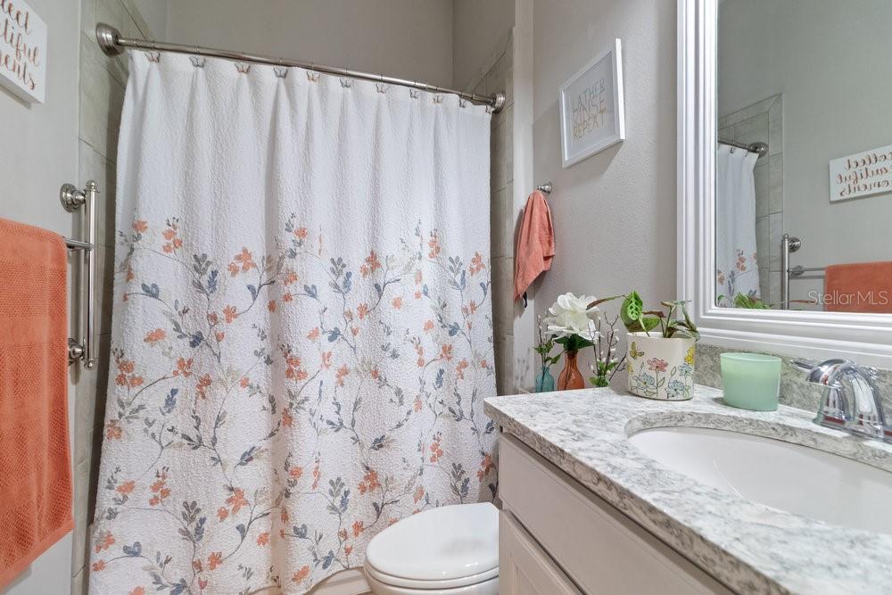 Bathroom within in the in law suite
