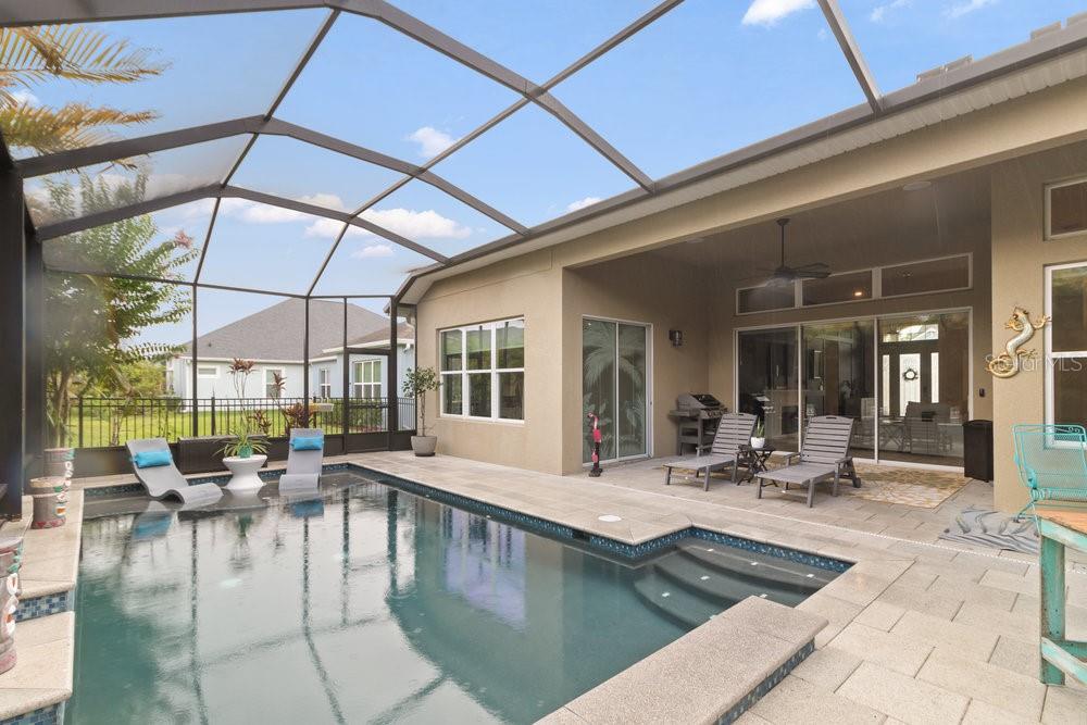 Heated Saltwater pool