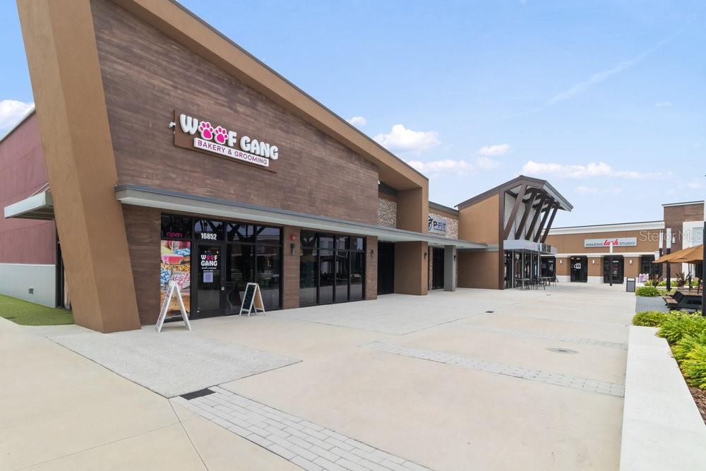 Local dining and shopping