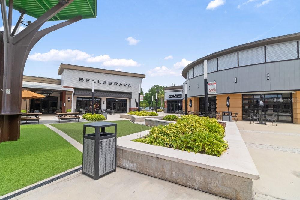 Local dining and shopping