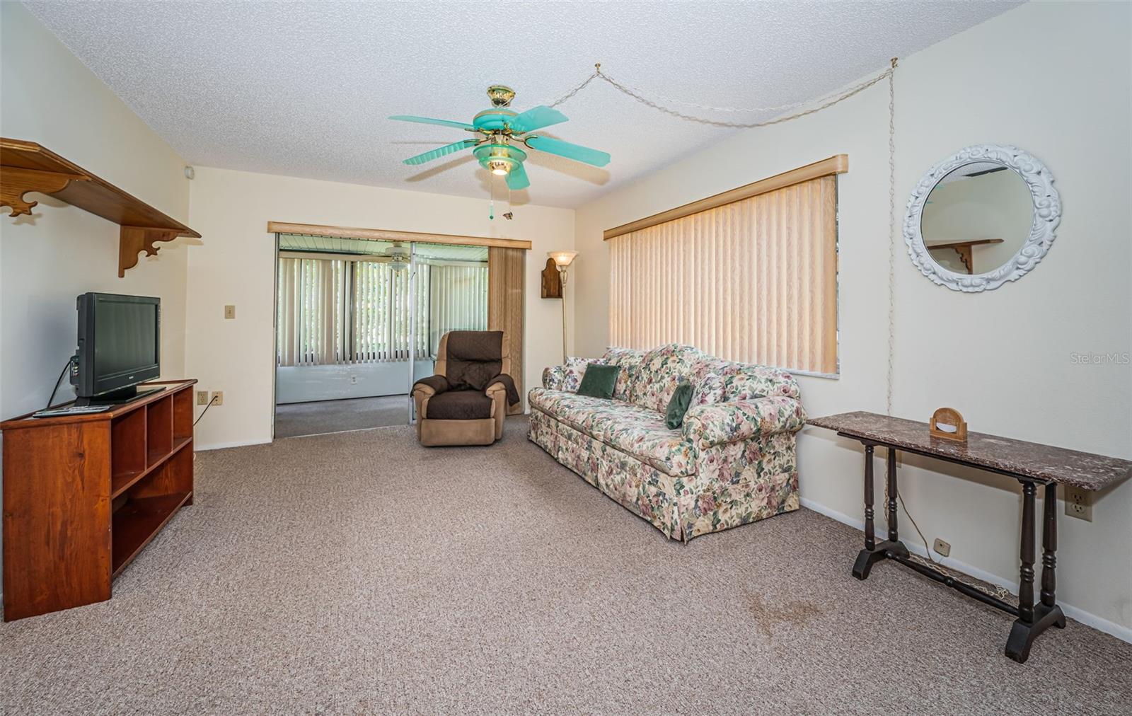 Sold partially furnished