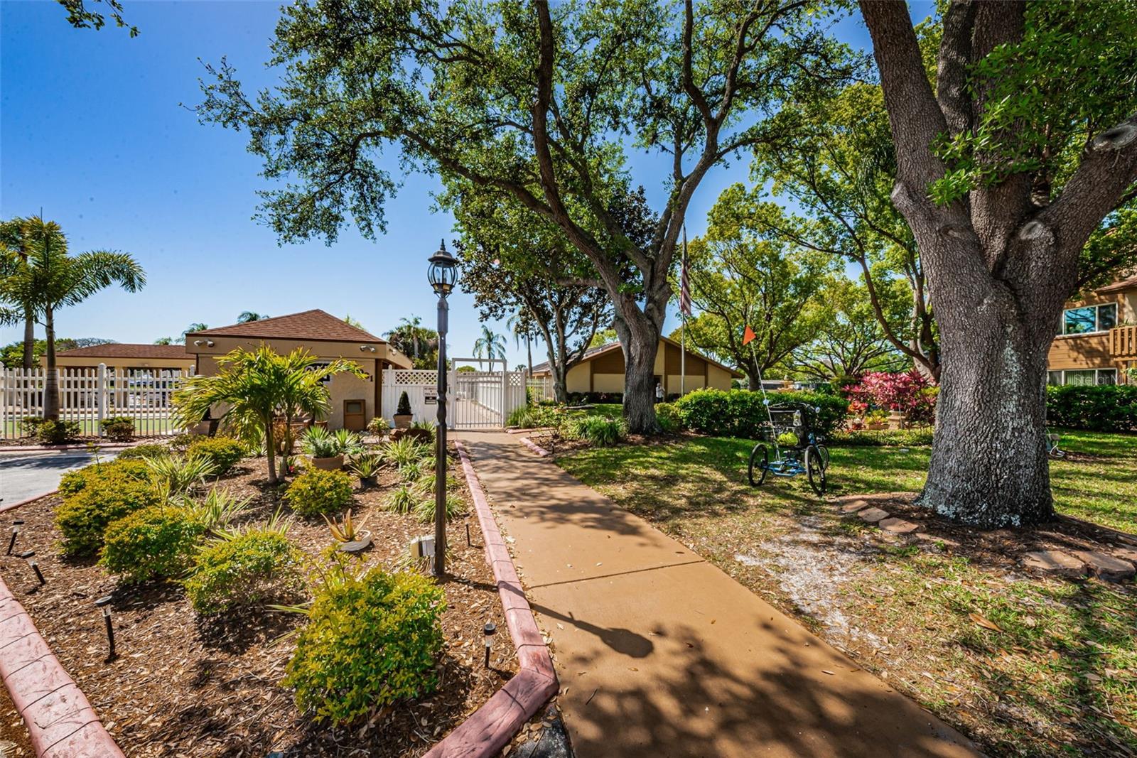 Walkway to Community Pool & Other Ammenities