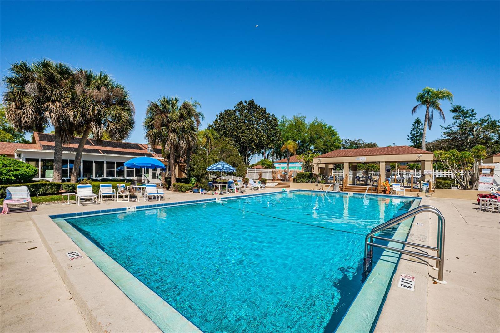 Sparkling Community Pool