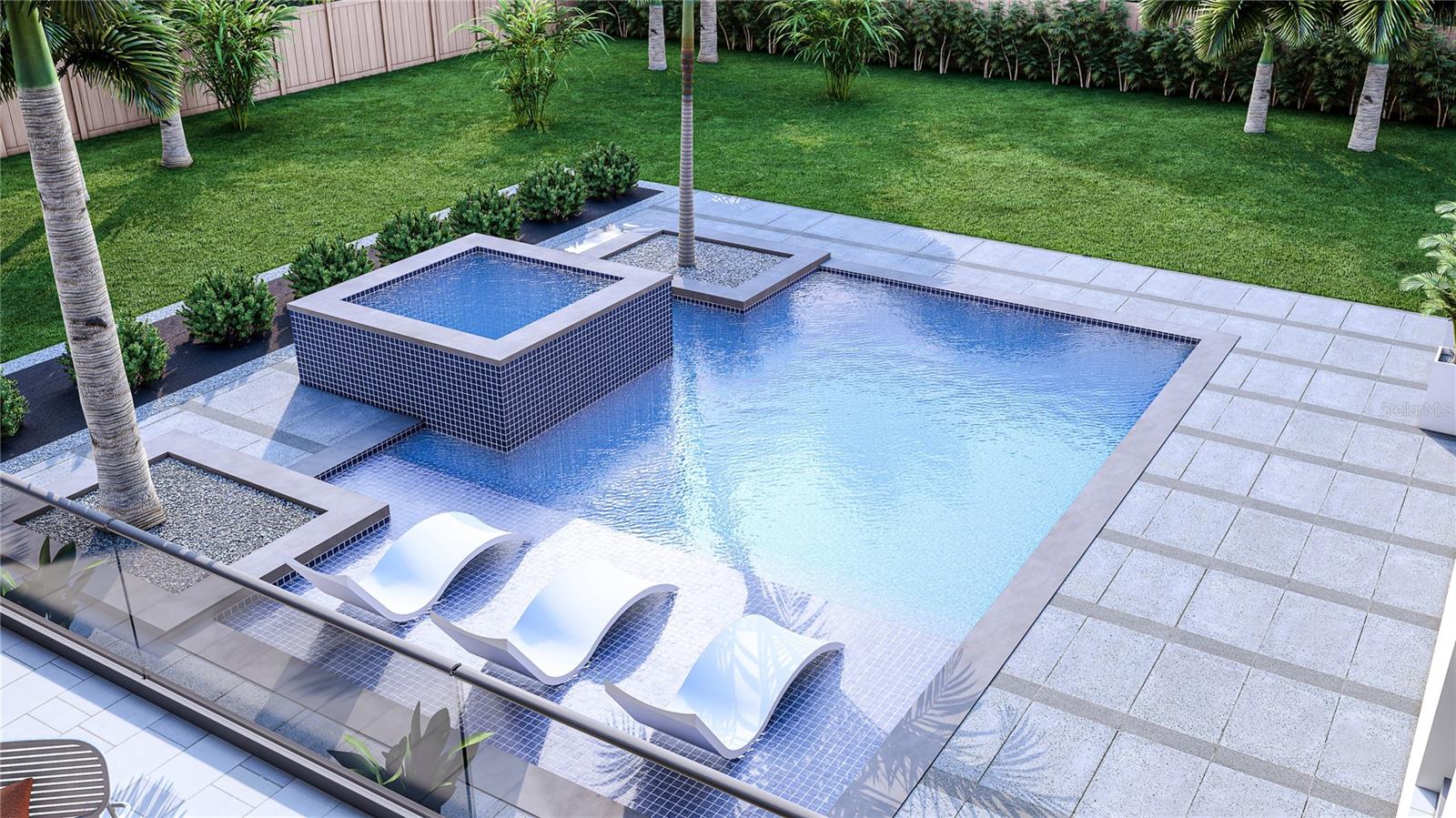 Palatial Backyard
