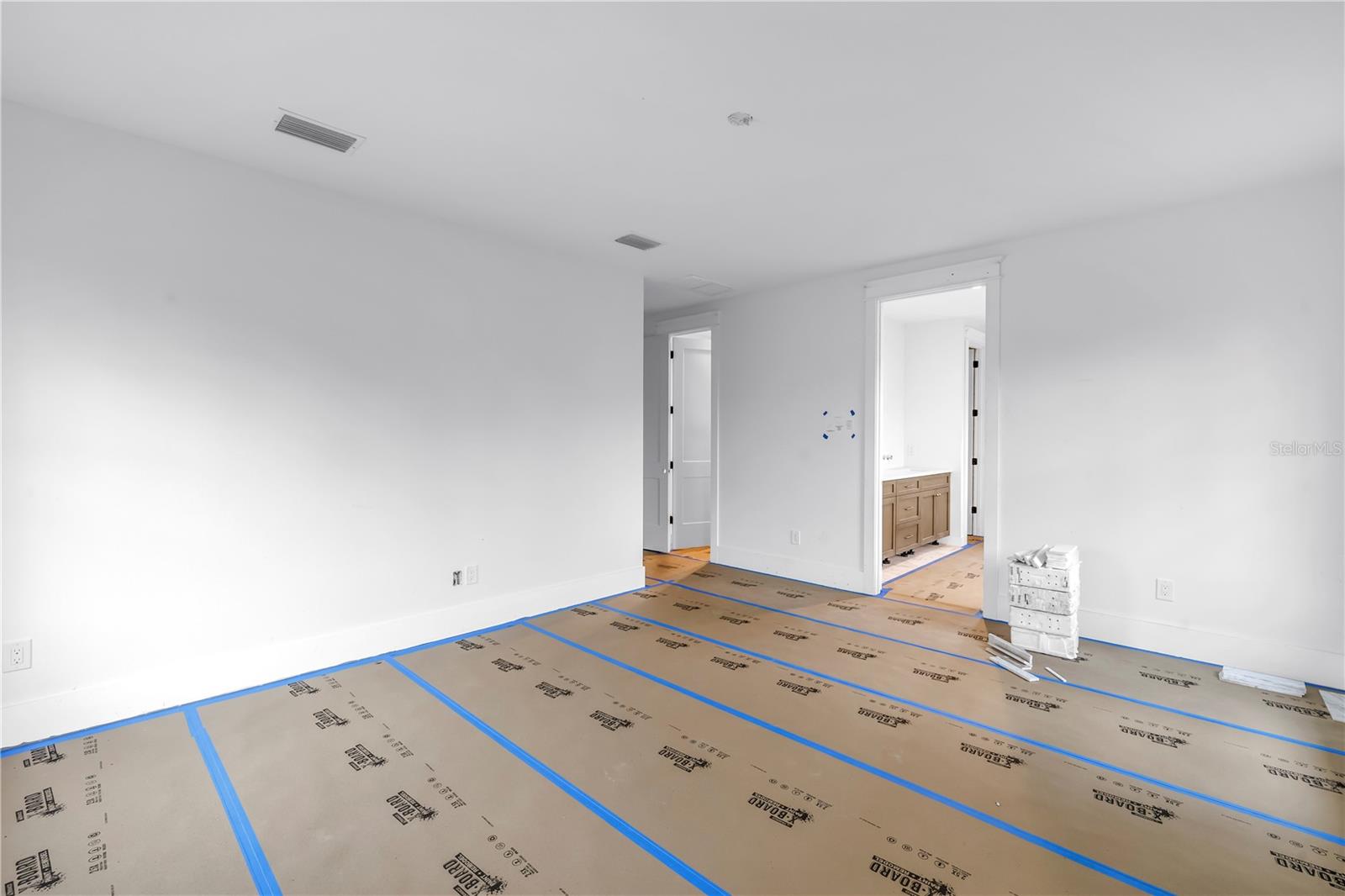 Main bedroom suite with 2 closets
